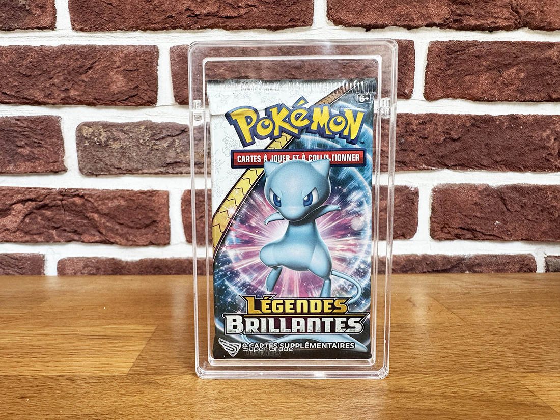 Protection acrylique booster TCG Pokemon
